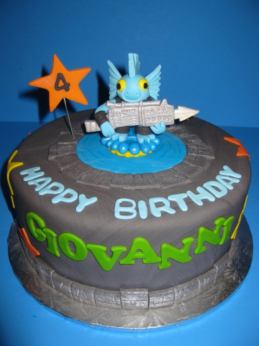 Skylanders Birthday Cake
 Skylander Birthday Cake CakeCentral