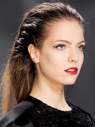 Slicked Back Hairstyle Women
 2016 Trendy Slicked Back Hairstyle Ideas