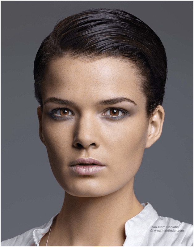Slicked Back Hairstyle Women
 28 Cute and Short Haircuts for Women