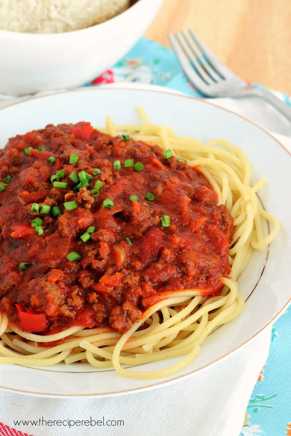 Slow Cooker Spaghetti Recipe
 Slow Cooker Spaghetti Sauce The Recipe Rebel