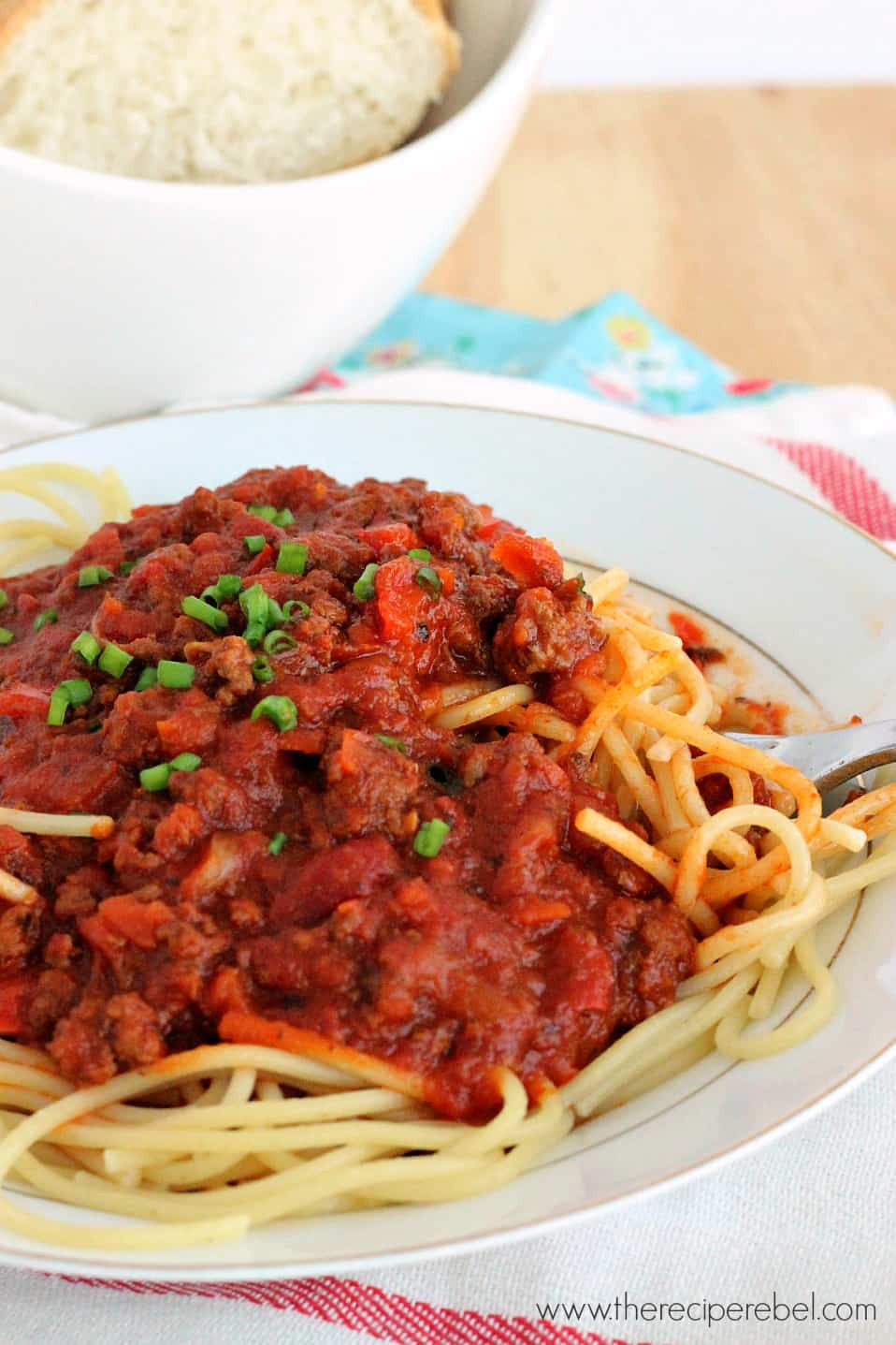 Slow Cooker Spaghetti Recipe
 Slow Cooker Spaghetti Sauce The Recipe Rebel