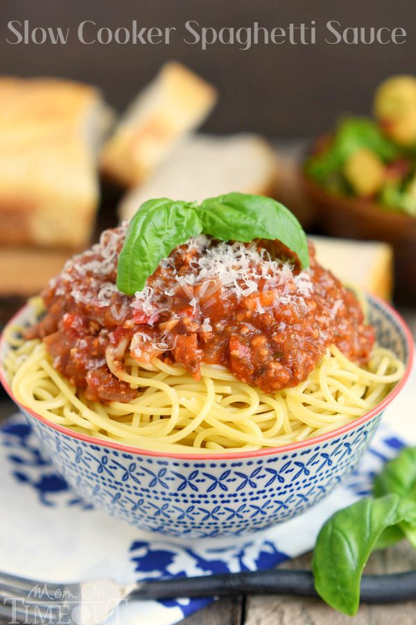 Slow Cooker Spaghetti Recipe
 20 Healthy Slow Cooker Recipes Wendy Polisi