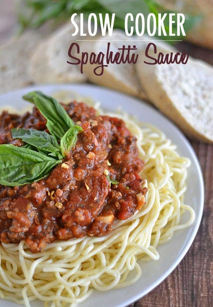 Slow Cooker Spaghetti Recipe
 Slow Cooker Spaghetti Sauce