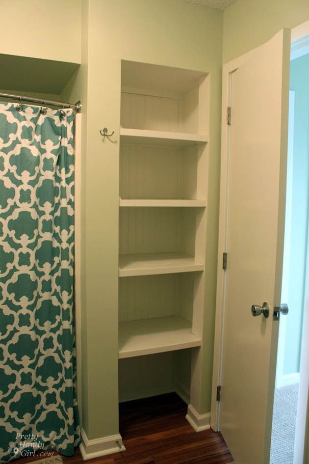 Small Bathroom Closet Ideas
 Topsail Beach Condo Renovation