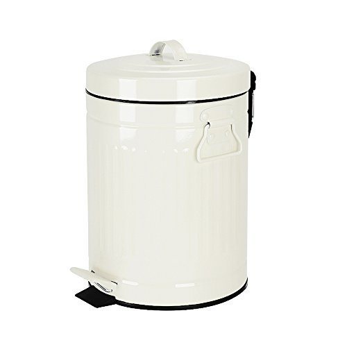 Small Bathroom Garbage Cans
 Bathroom Trash Can with Lid Small White Trash Can for
