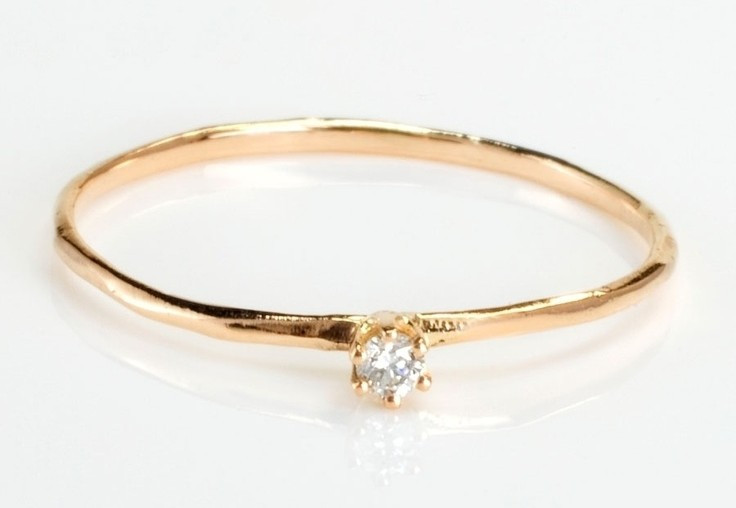 Small Diamond Rings
 50 Beautiful Small Diamond Engagement Rings A Practical