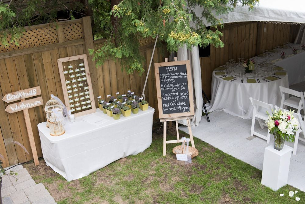 Small Engagement Party Ideas Home
 The 25 best Small backyard weddings ideas on Pinterest