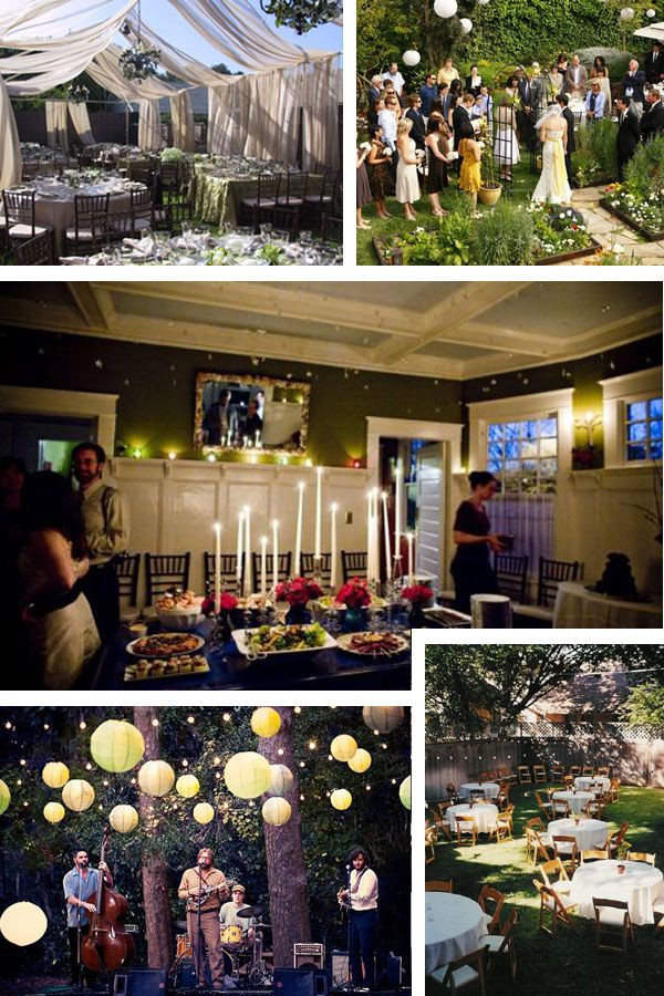 Small Engagement Party Ideas Home
 Get married at home