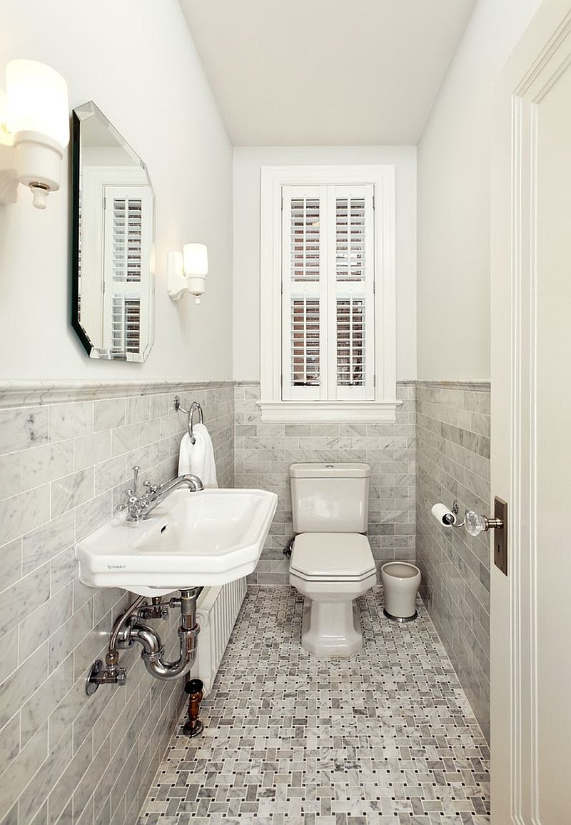 Small Half Bathroom Ideas
 A Timeless Affair 15 Exquisite Victorian Style Powder Rooms