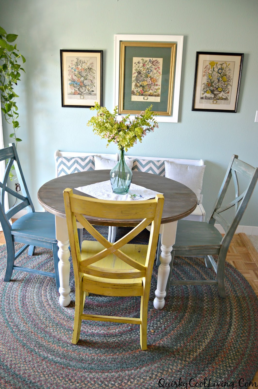 Small Kitchen Table Ideas
 Botanical Prints Sprinkled Around the House