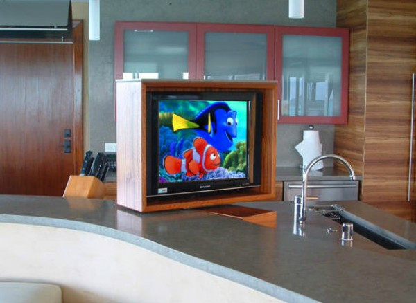 Small Kitchen Tv
 12 Unique Small Kitchen TV Ideas