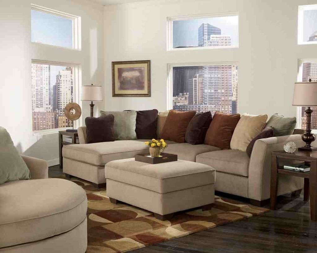 Living Room Ideas With Sectionals Lots Of Windowa