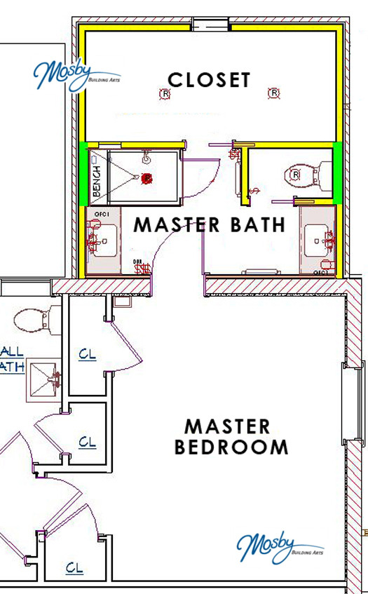 Small Master Bathroom Floor Plans
 Create a Master Suite with a Bathroom Addition