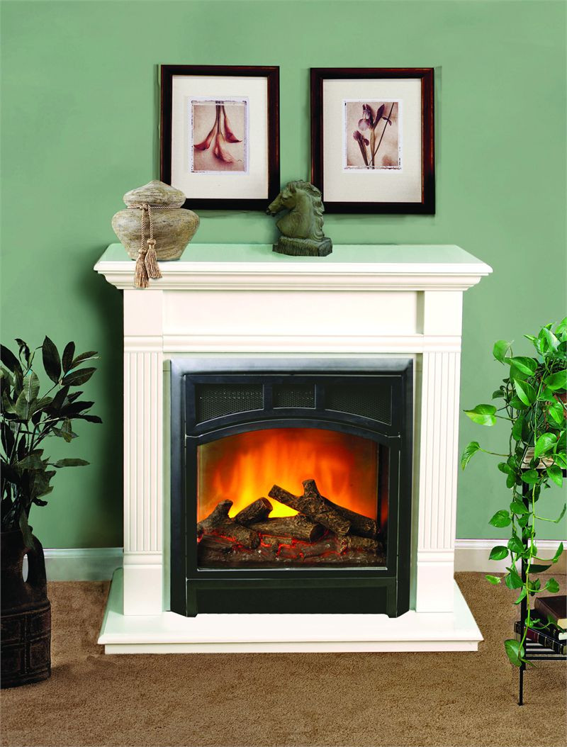 Small White Electric Fireplace
 Small Electric Fireplace – Reasons of Choosing Electric