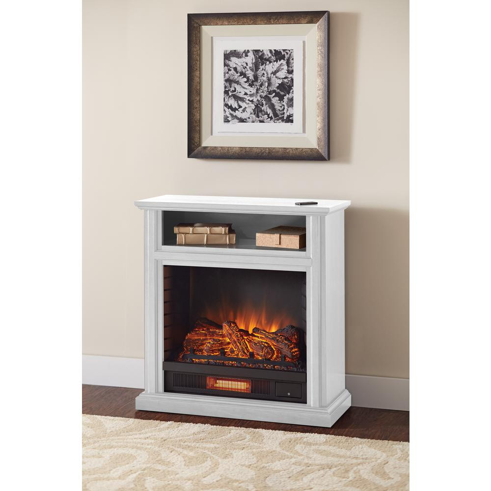 Small White Electric Fireplace
 Small Electric Fireplace With Mantel