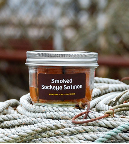 Smoked Salmon For Sale
 alaska salmon sockeye king coho wild fresh taku store jar