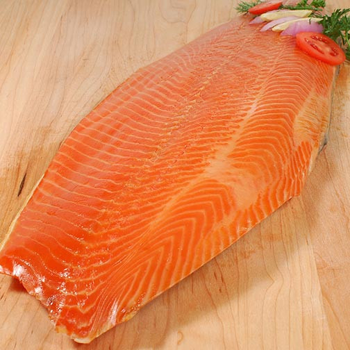 Smoked Salmon For Sale
 Norwegian Smoked Salmon Trout Whole Side by Fossen from