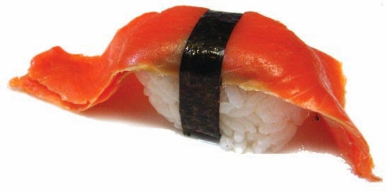 Smoked Salmon Nigiri
 SUSHI BOSS