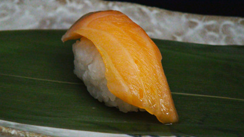 Smoked Salmon Nigiri
 Smoked Salmon Nigiri
