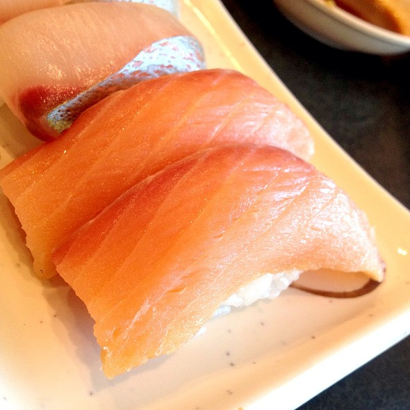 Smoked Salmon Nigiri
 Foodspotting