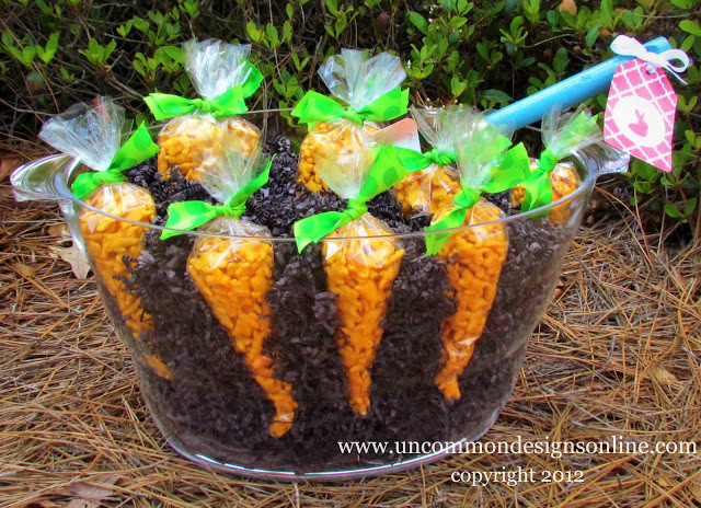 Snack Ideas For Easter Party
 Carrot Patch Easter Treat