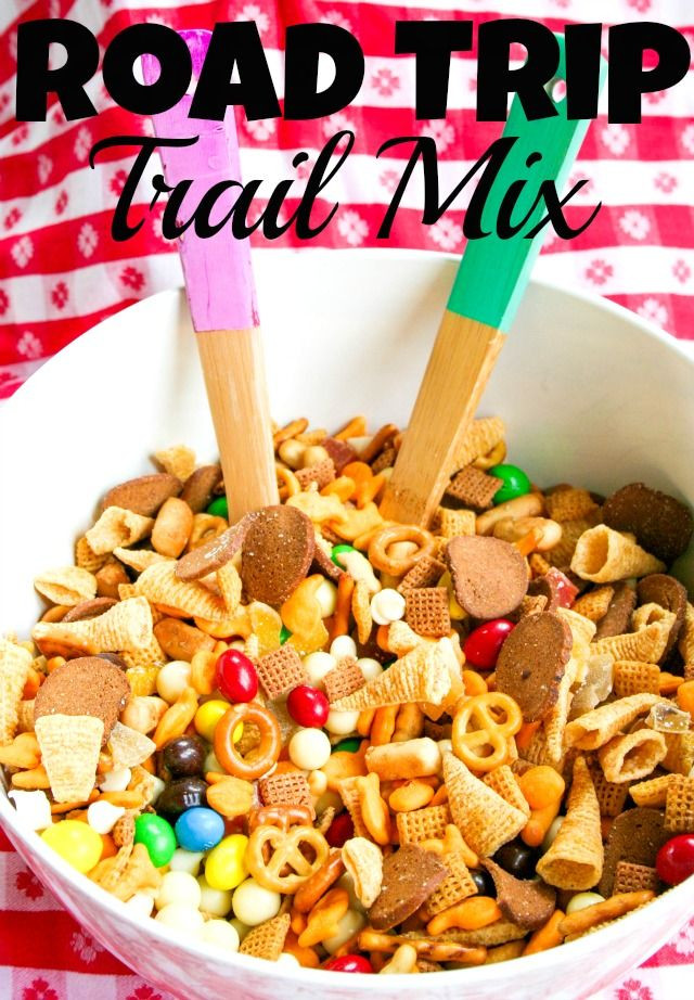 Snack Mix Recipes For Kids
 Road Trip Trail Mix Great for parties too Kids love it