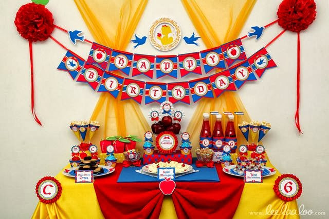Snow White Birthday Decorations
 Ina s Place Invitations & Party Supplies Invitación