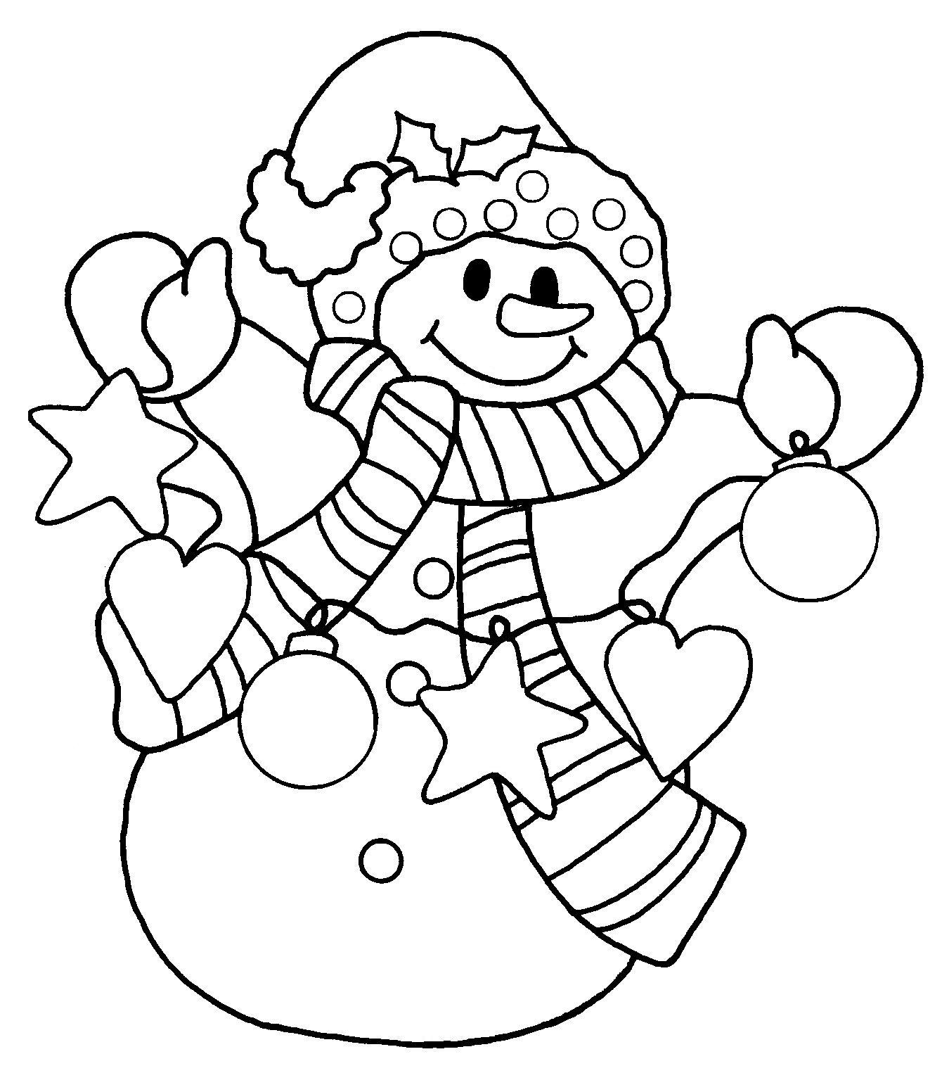 Snowman Coloring Pages Printable
 DZ Doodles Digital Stamps Oodles of Doodles News Freebie