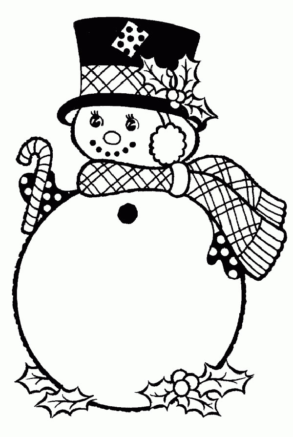 Snowman Coloring Pages Printable
 53 Christmas coloring and activity pages to keep your kids
