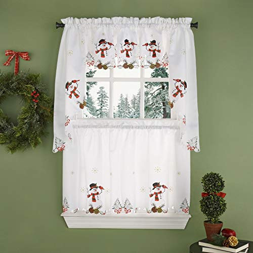 Snowman Kitchen Curtains
 Christmas Kitchen Curtains Amazon