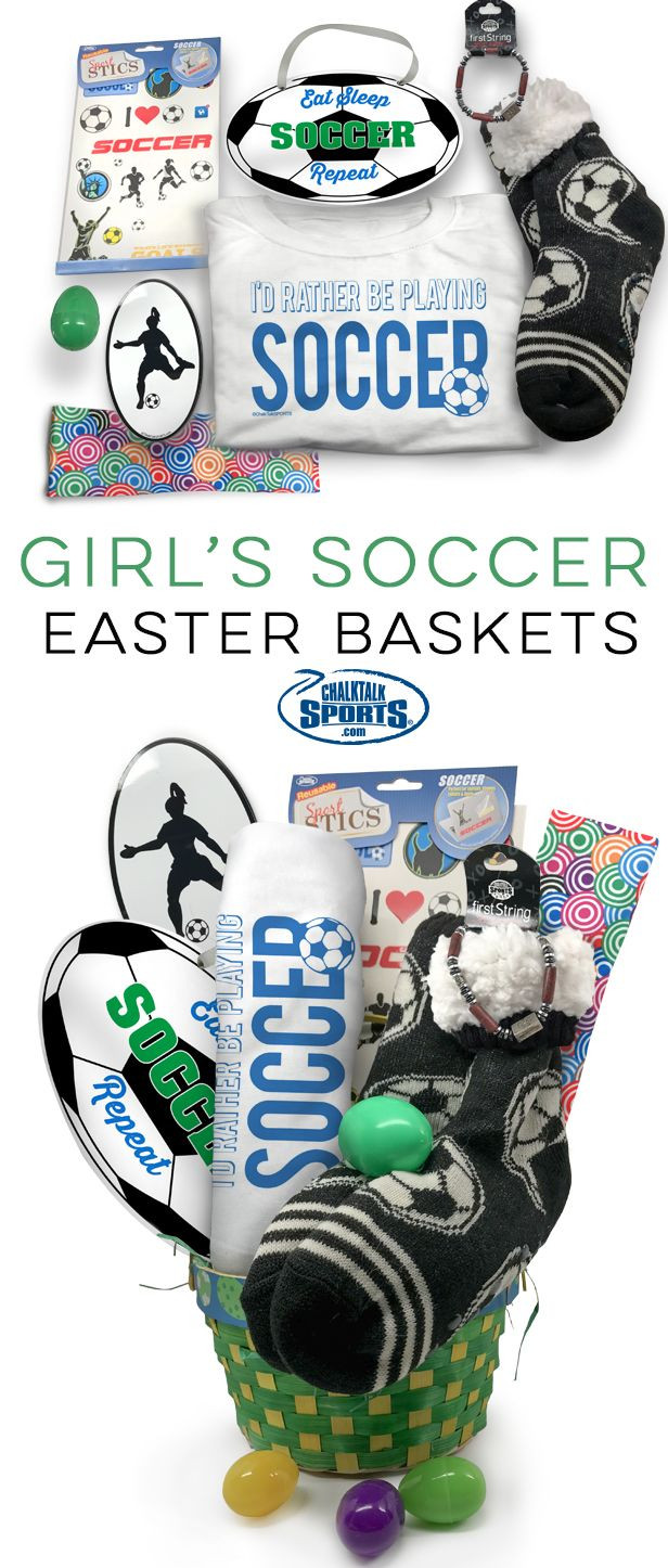 Soccer Gift Basket Ideas
 1000 images about Sports Easter Baskets on Pinterest
