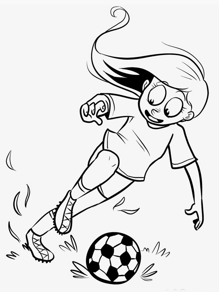 Best 25 soccer Girls Coloring Pages - Home, Family, Style and Art Ideas