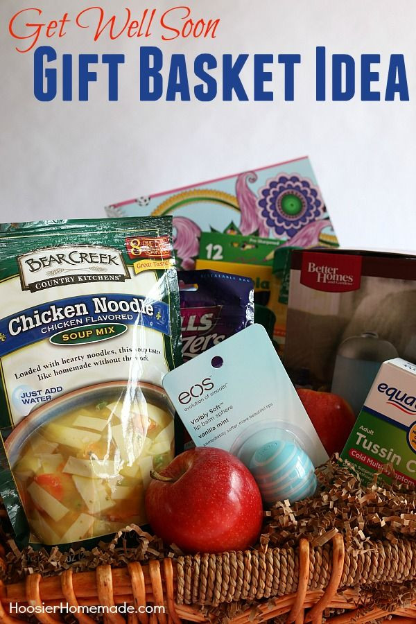 Soup Gift Basket Ideas
 No matter what time of year it is illness can hit and hit