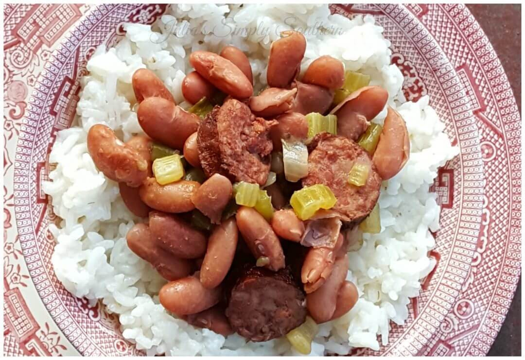 Southern Beans And Rice
 Louisiana Style Red Beans and Rice