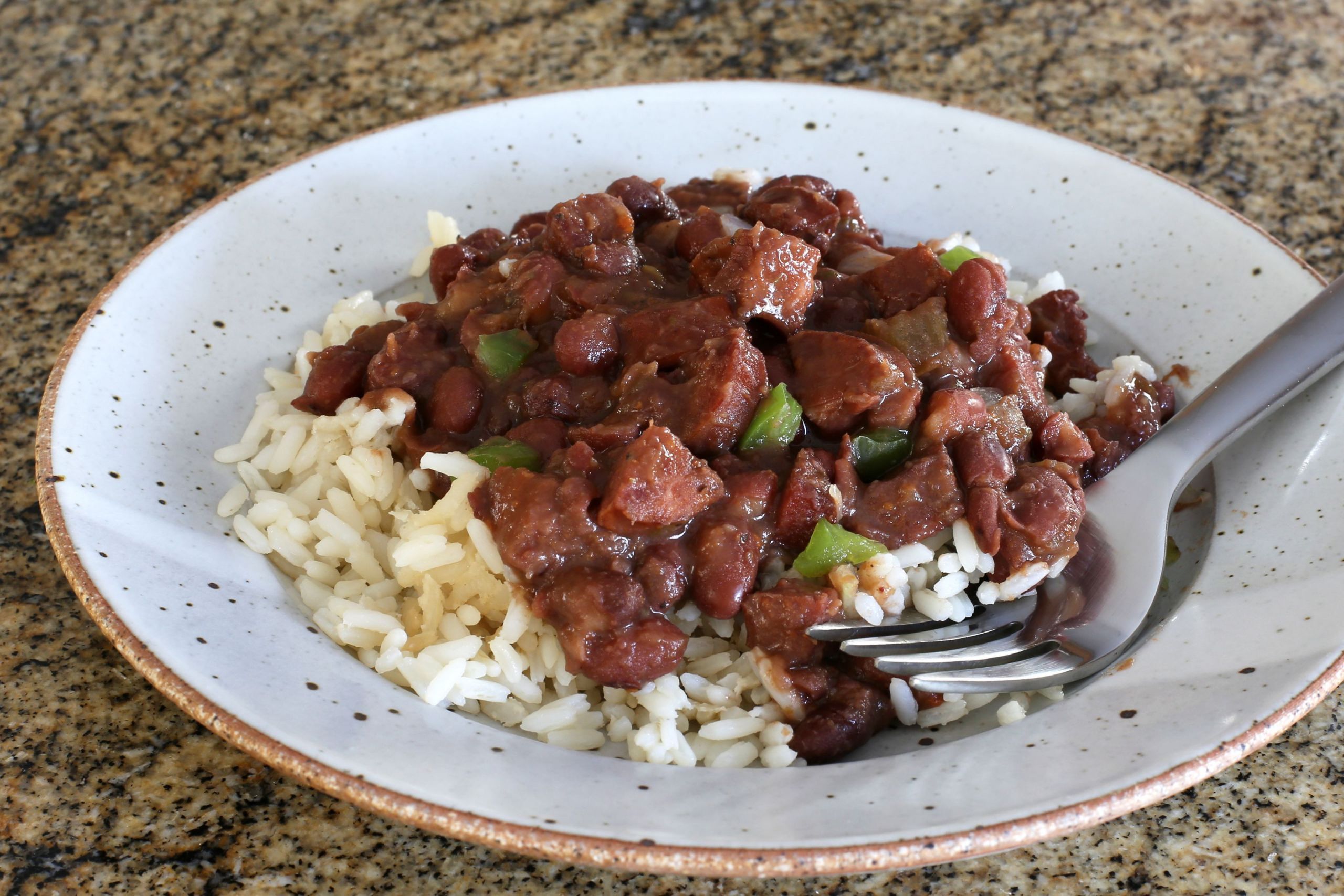 Southern Beans And Rice
 Sandy s Southern Red Beans and Rice Recipe