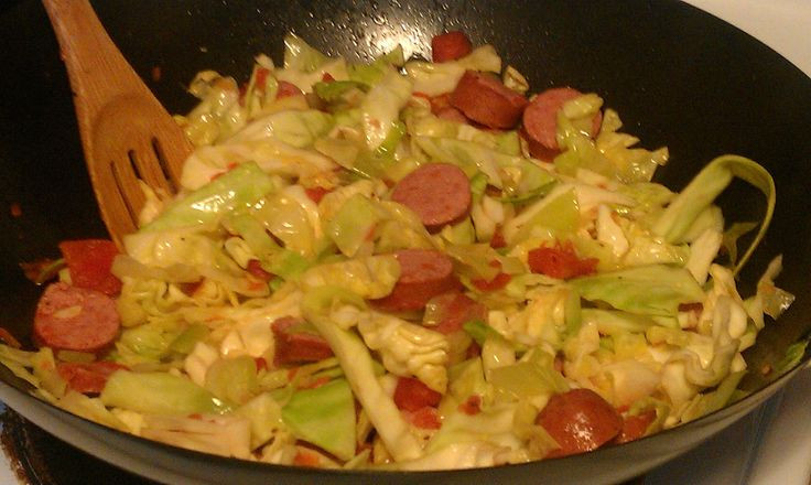Southern Cabbage Recipe
 Southern Fried Cabbage With Sausage