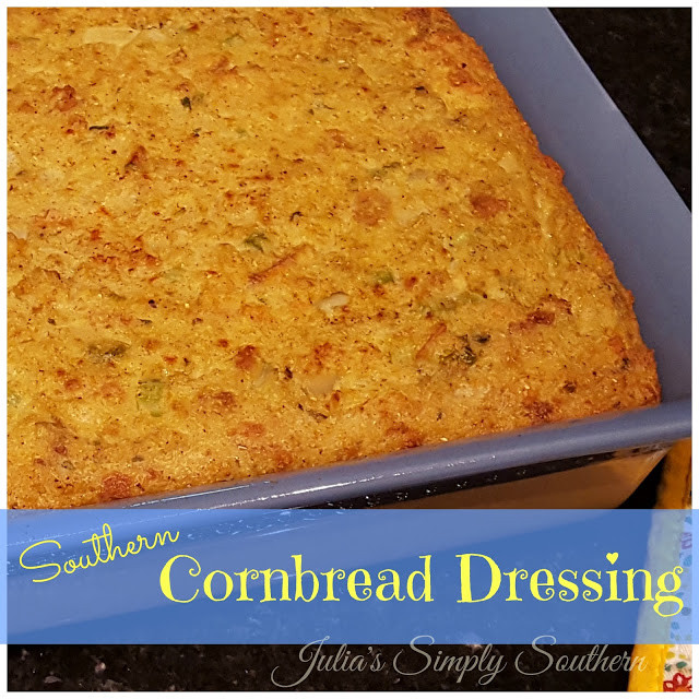 Southern Cornbread Dressing With Chicken
 Meal Plan Monday 87 Julias Simply Southern