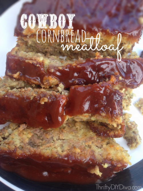 Southern Meatloaf Recipe With Crackers
 Cowboy Cornbread Meatloaf