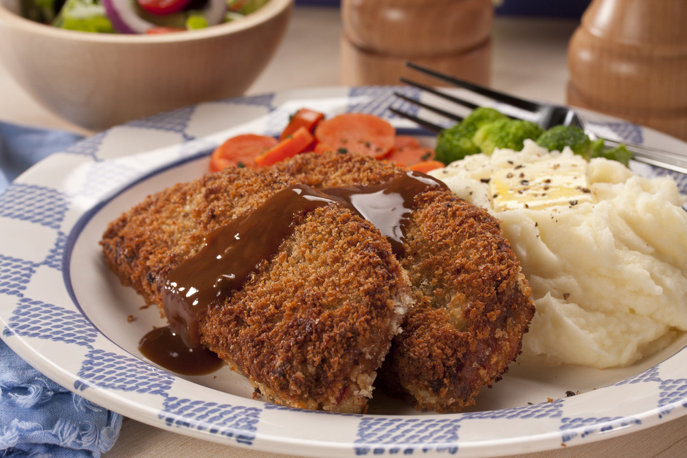 Southern Meatloaf Recipe With Crackers
 Crispy Fried Meat Loaf