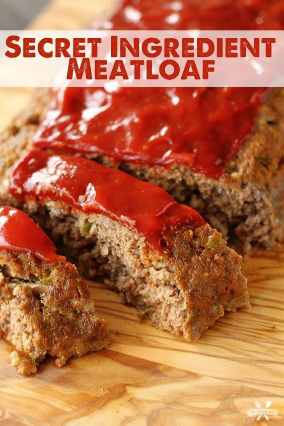 Southern Meatloaf Recipe With Crackers
 Meatloaf recipes The secret and Bloody mary mix on Pinterest