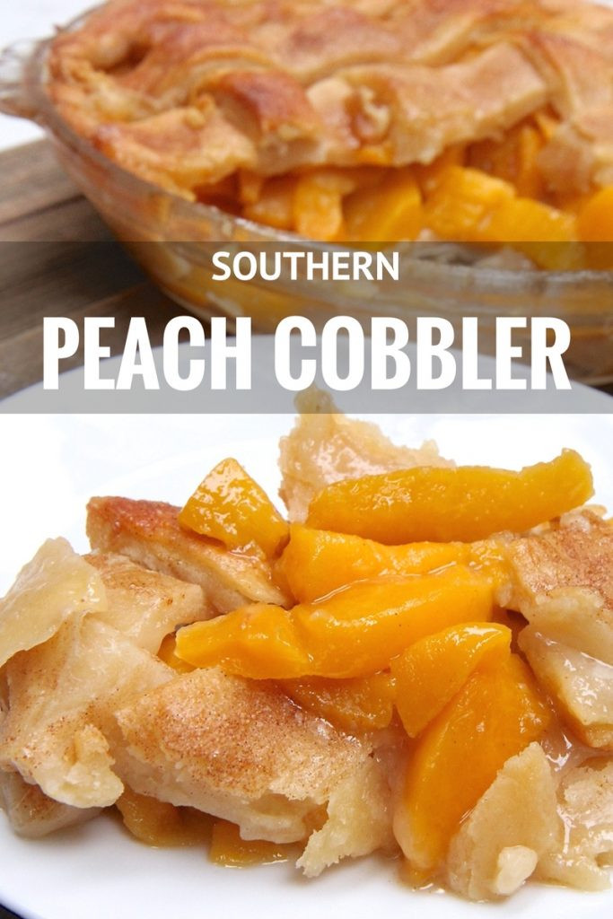Southern Peach Cobbler Recipe
 Easy Southern Peach Cobbler Recipe