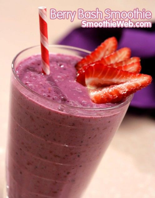 Soy Milk Smoothies
 Berry Banana Soy Milk Smoothie with Brewer’s Yeast