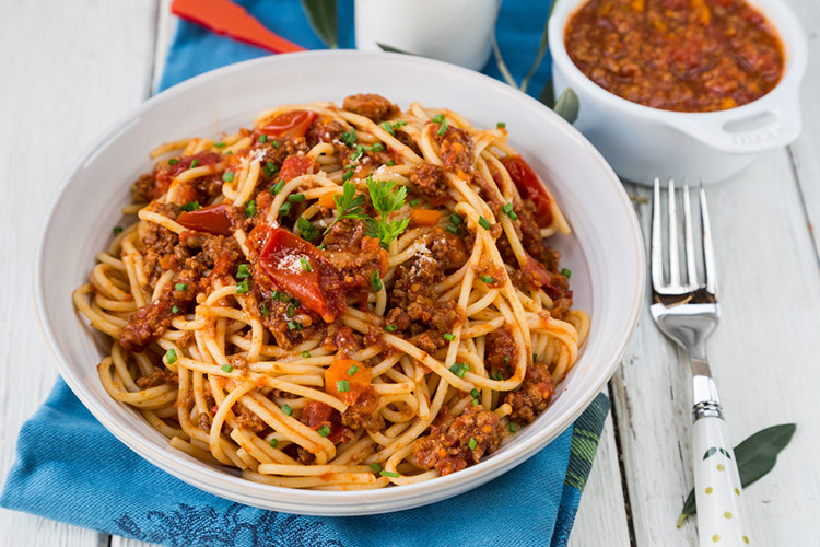 Spaghetti And Meat Sauce
 Slow Cooker Authentic Italian Spaghetti Meat Sauce