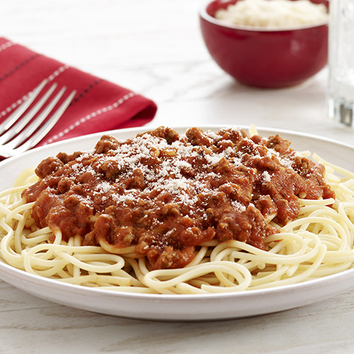 Spaghetti And Meat Sauce
 Spaghetti and Meat Sauce
