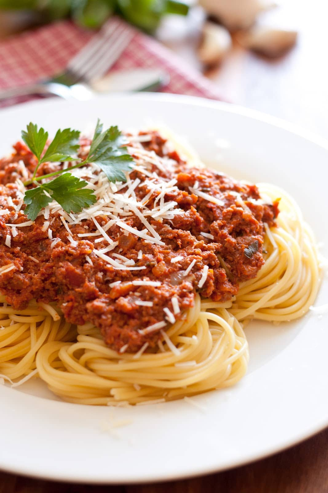 Spaghetti And Meat Sauce
 Spaghetti with Meat Sauce Authentic Italian Style