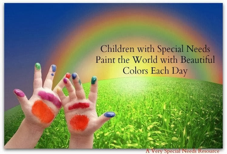 Special Needs Kids Quotes
 Children with special needs paint the world with beautiful