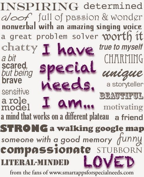Special Needs Kids Quotes
 Special Needs Quotes Inspirational Quote QuotesGram