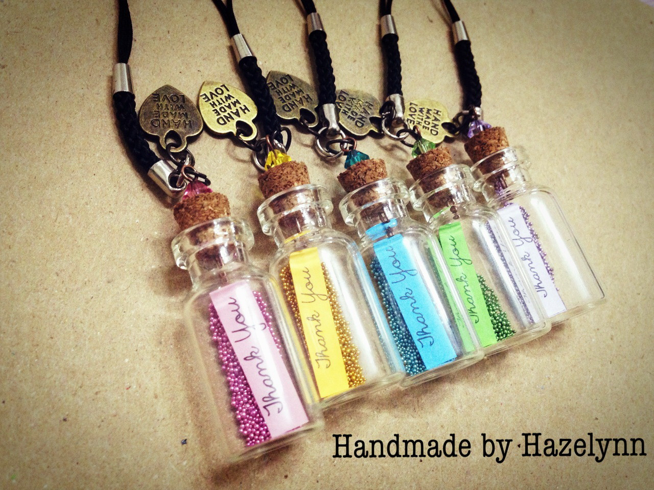 Special Thank You Gift Ideas
 Handmade by Hazelynn Gift Idea Thank You Bottle