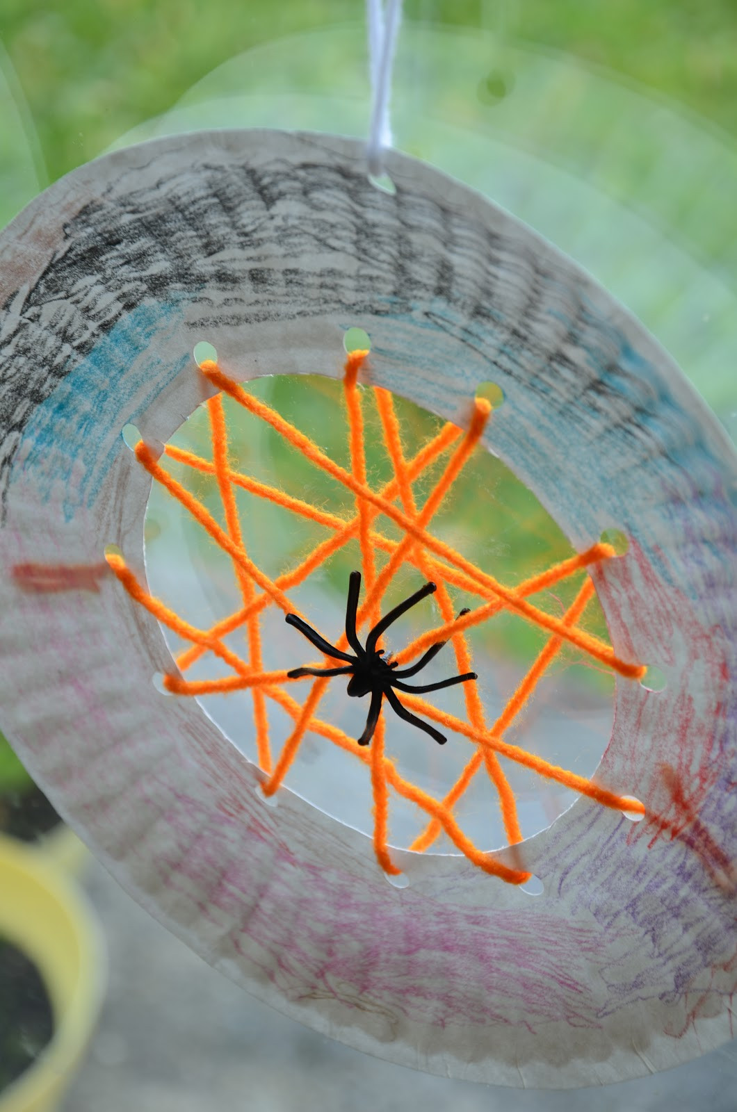 Spider Craft For Kids
 No Wooden Spoons Paper Plate Spiderwebs Kid Craft