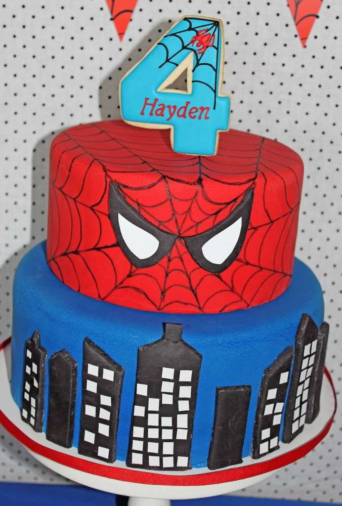 Spiderman Birthday Party Decorations
 The 25 best Spiderman birthday cake ideas on Pinterest